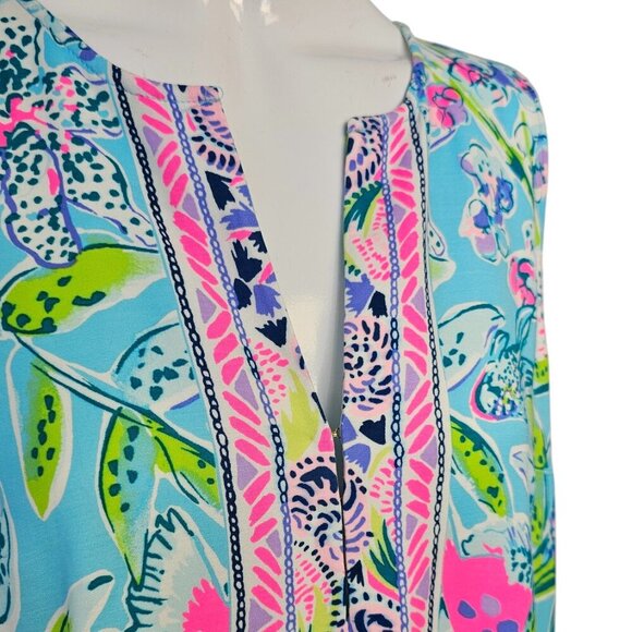 Lilly Pulitzer Kelby Stretch Shift Dress, Multi Colour, Resortwear, Vacation, 10 - Picture 5 of 9